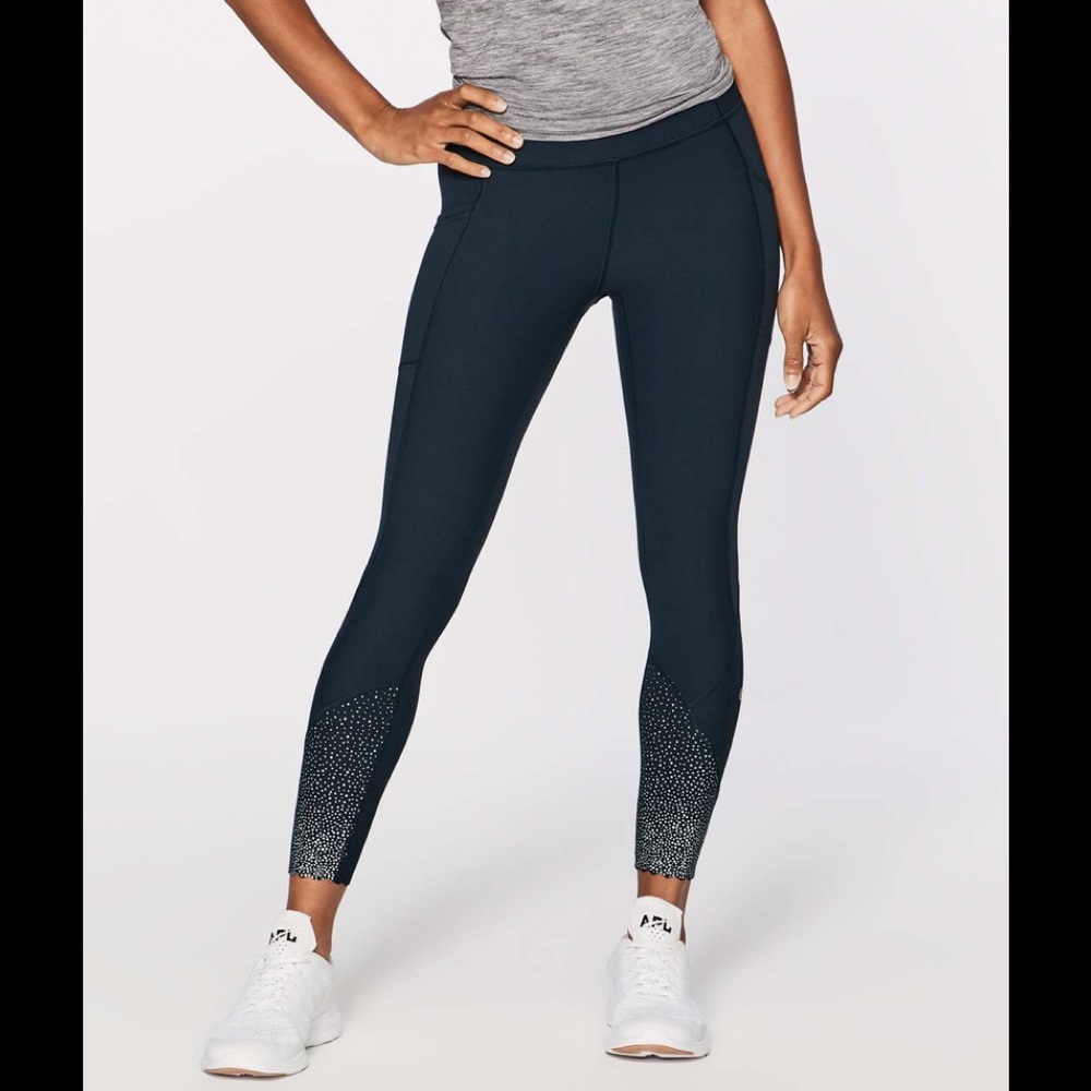 Lululemon Tight Stuff Tight Reflective black